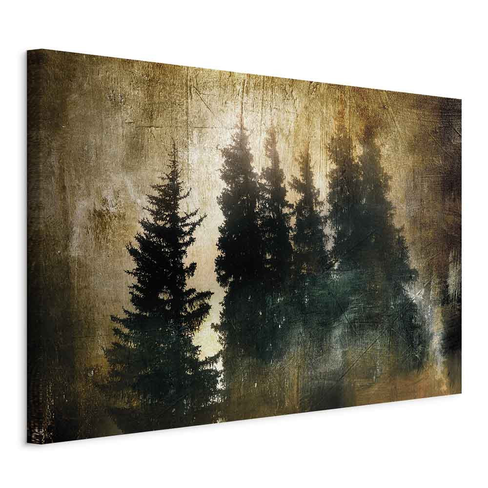 Obraz Dostojne świerki 60 x 40 cm