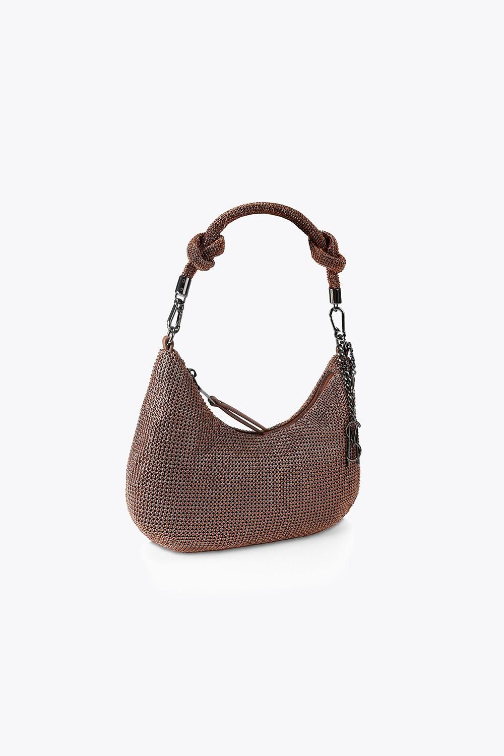 STEVE MADDEN Kaya Bag Dark Brown'