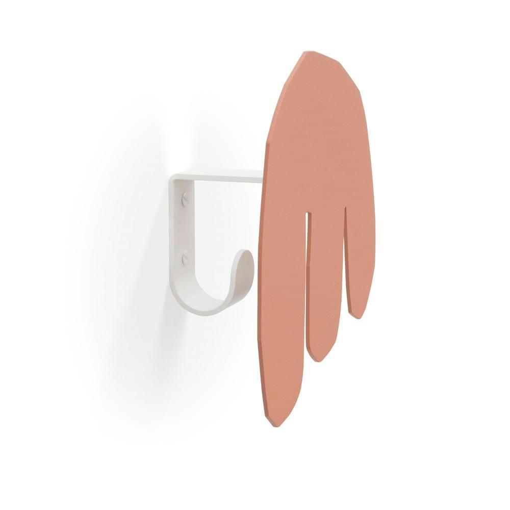 ENRI - Patère rose H17,8cm