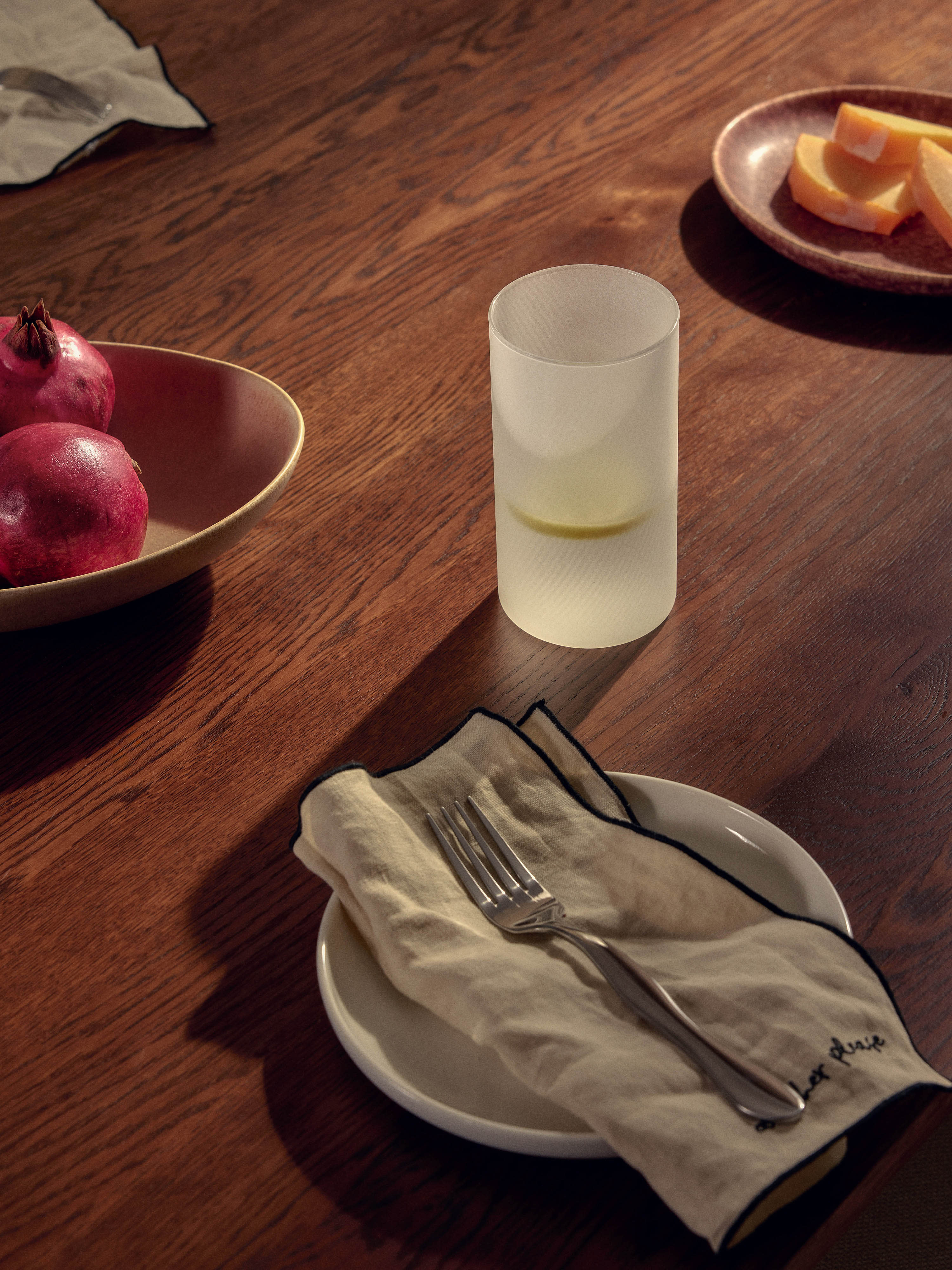Mundgeblasene Longdrinkgläser Limon, 4er-Set