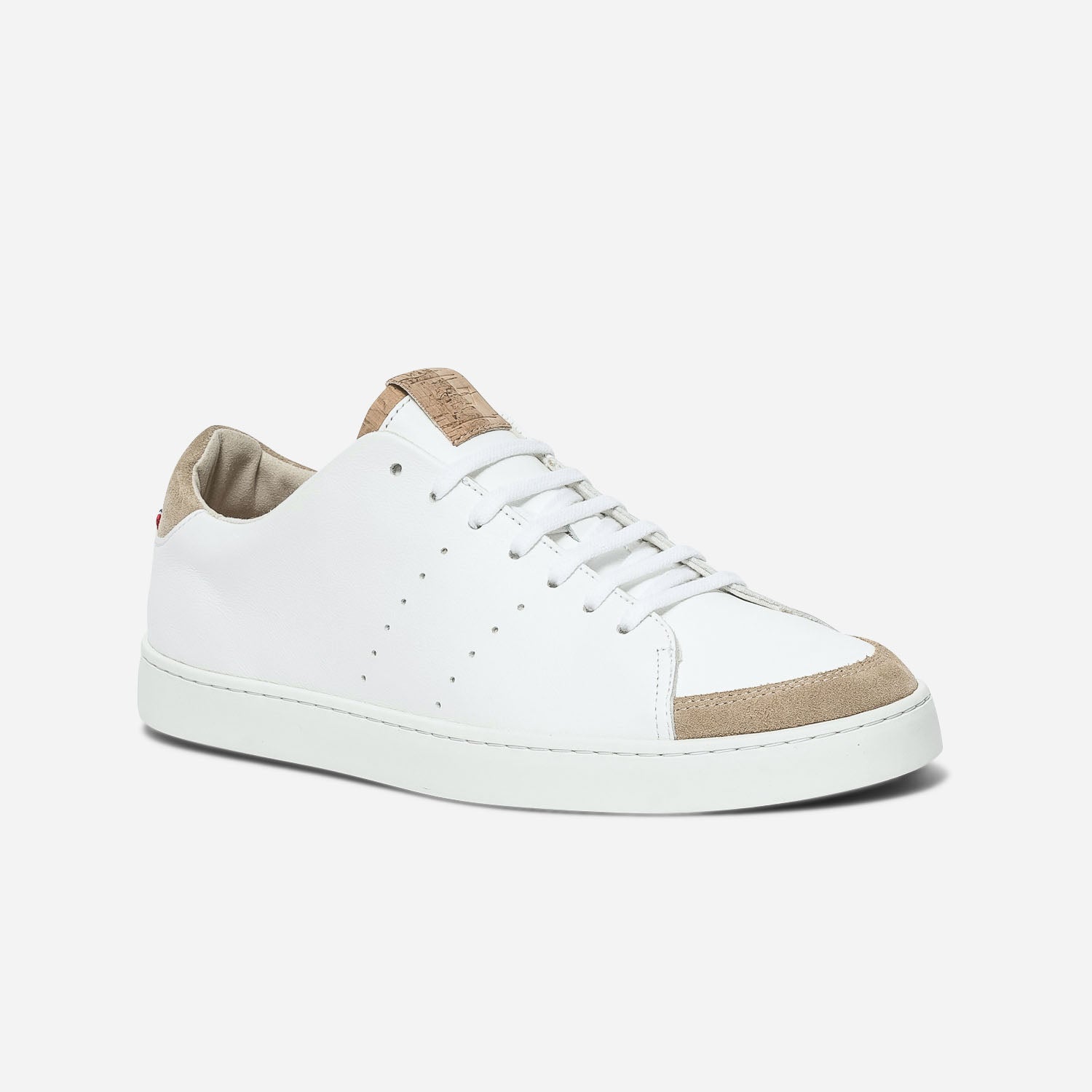 Tennis 1927 blanche homme en cuir éco-conçu (40 à 42)