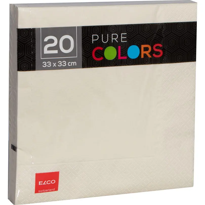 Serviette 20er-Set Elco