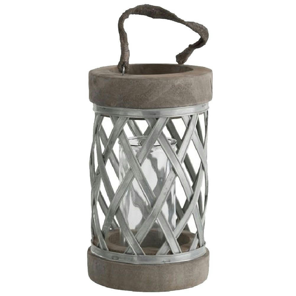 - Photophore en bois à poser 54 cm