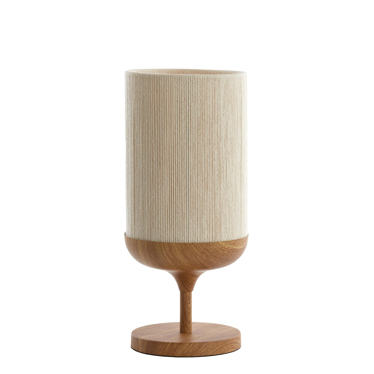 Light & Living tafellamp Dania - naturel - Ø22.5cm