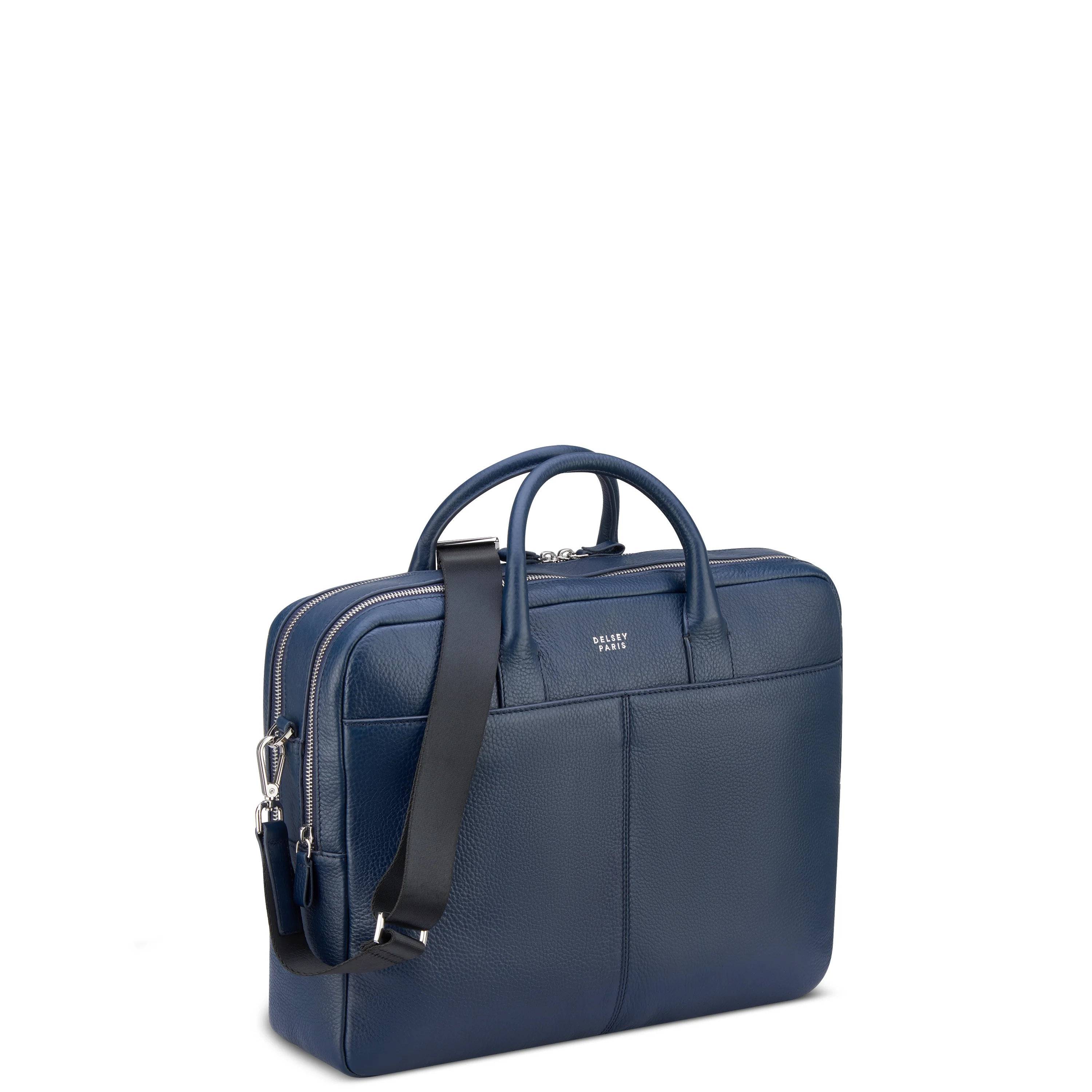 LE CUIR GRAINÉ - SAC 2 COMPARTIMENTS 15,6