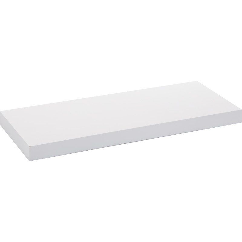 Tablette murale blanche 60 x 23,5 x 3,8 cm PRACTO HOME
