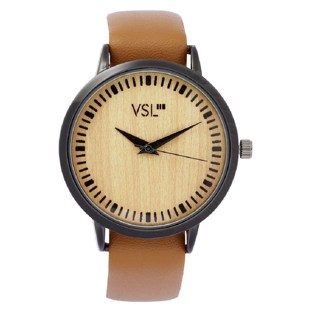 Coffret montre effet bois   1 bracelet