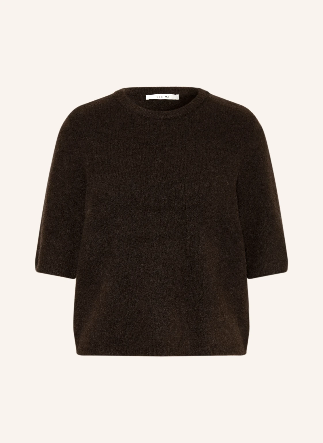 GESTUZ Strickshirt ALPHAGZ mit Alpaka