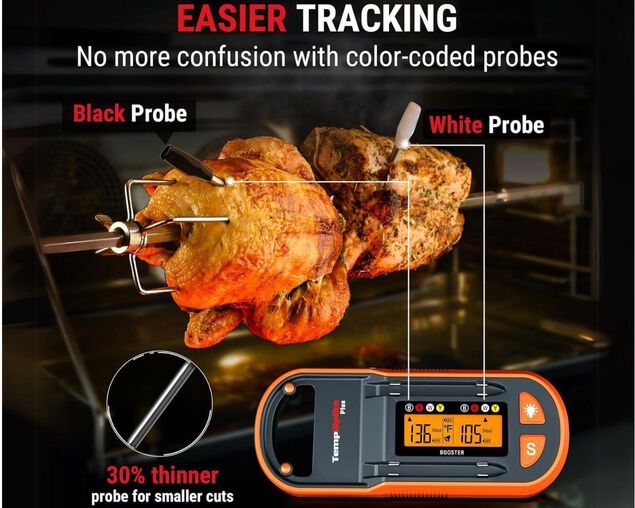 ThermoPro TP972W Wireless Dual Probe Meat Thermometer