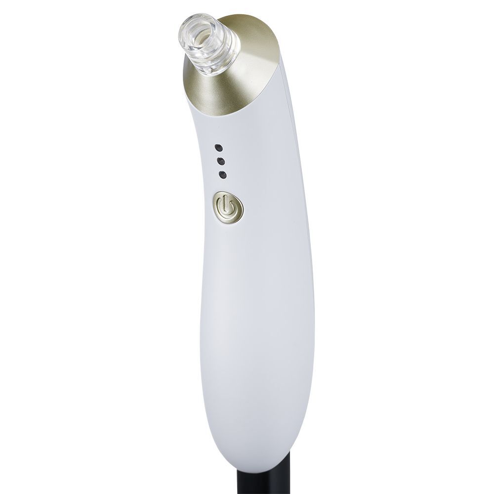 Aspirateur à point noir blanc et doré