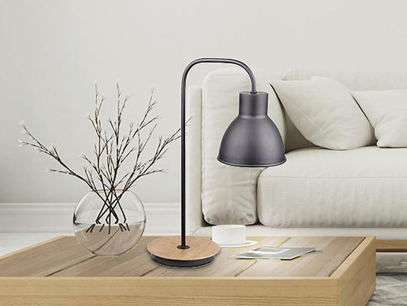 Lampa stołowa Vario metalowa czarna