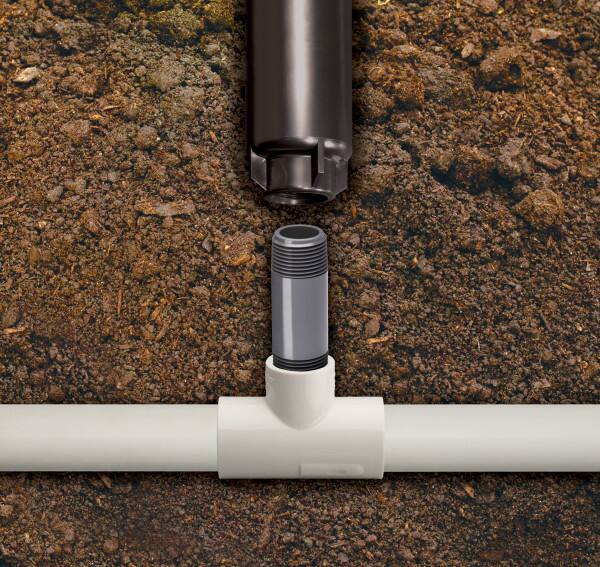 Rain Bird PVC Riser, 3/4-in x 3-in