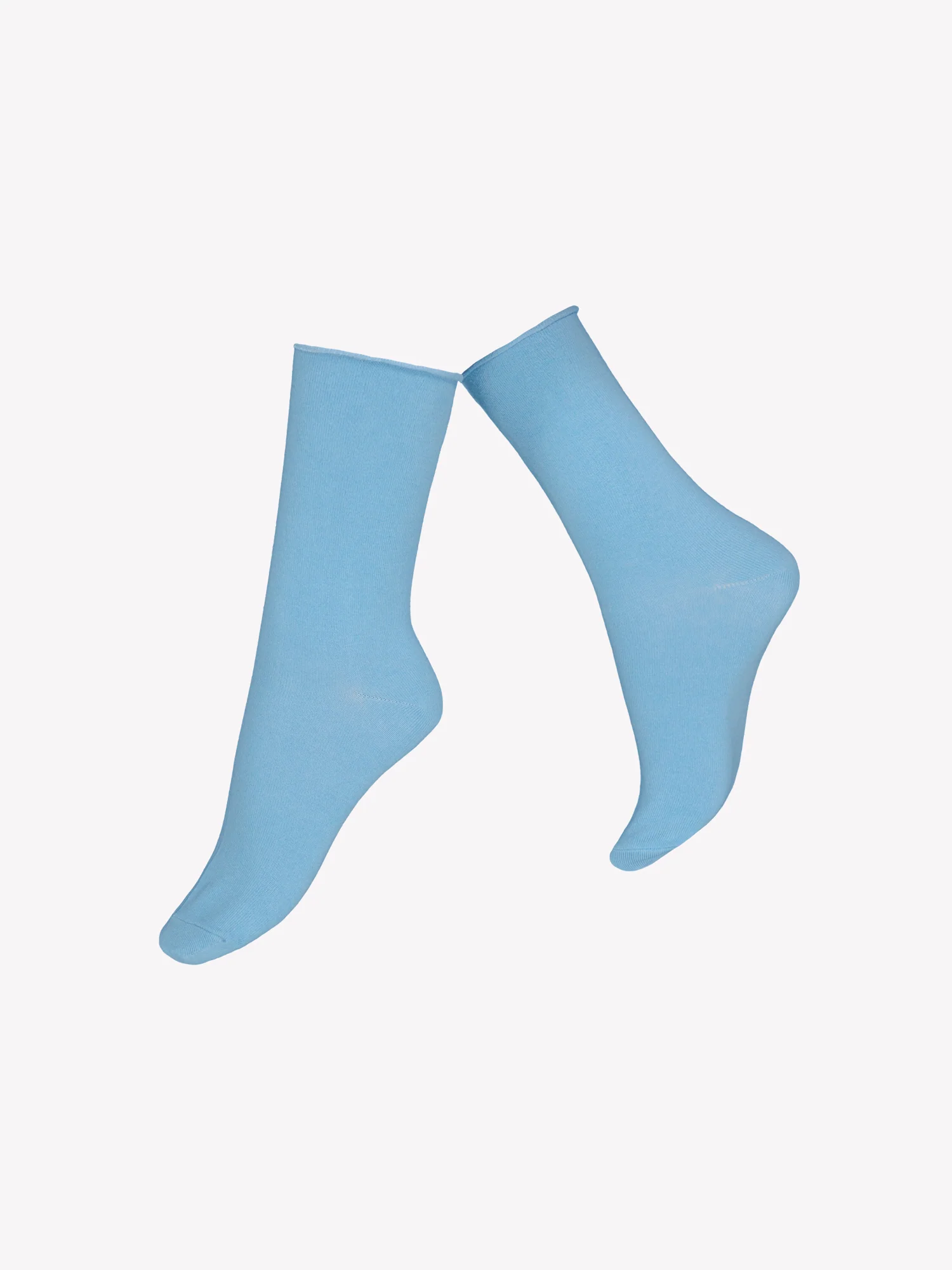 COTTON COMFORT CUFF nilkkasukat - pastellisininen