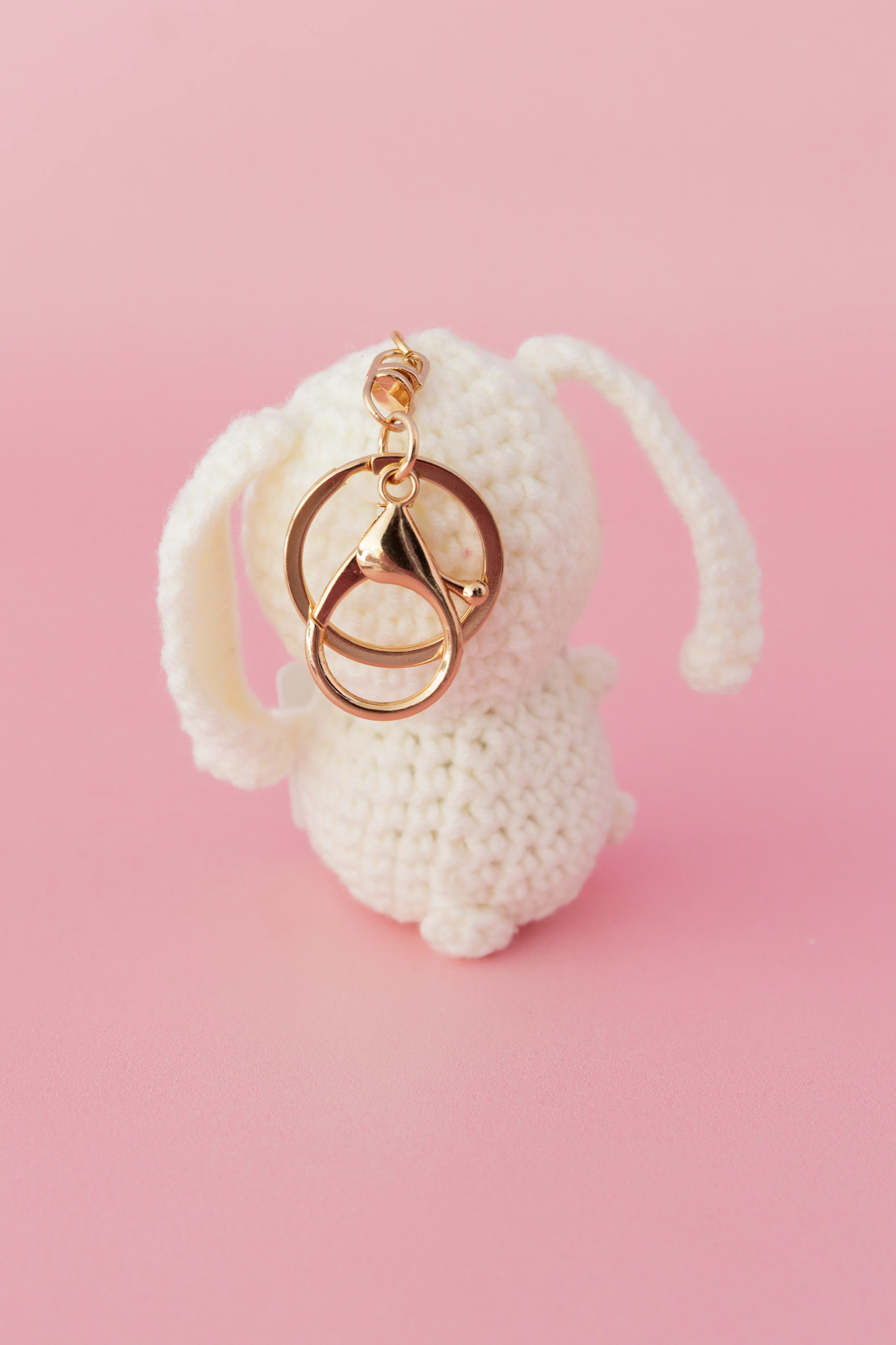 Positive Bunny Keychain