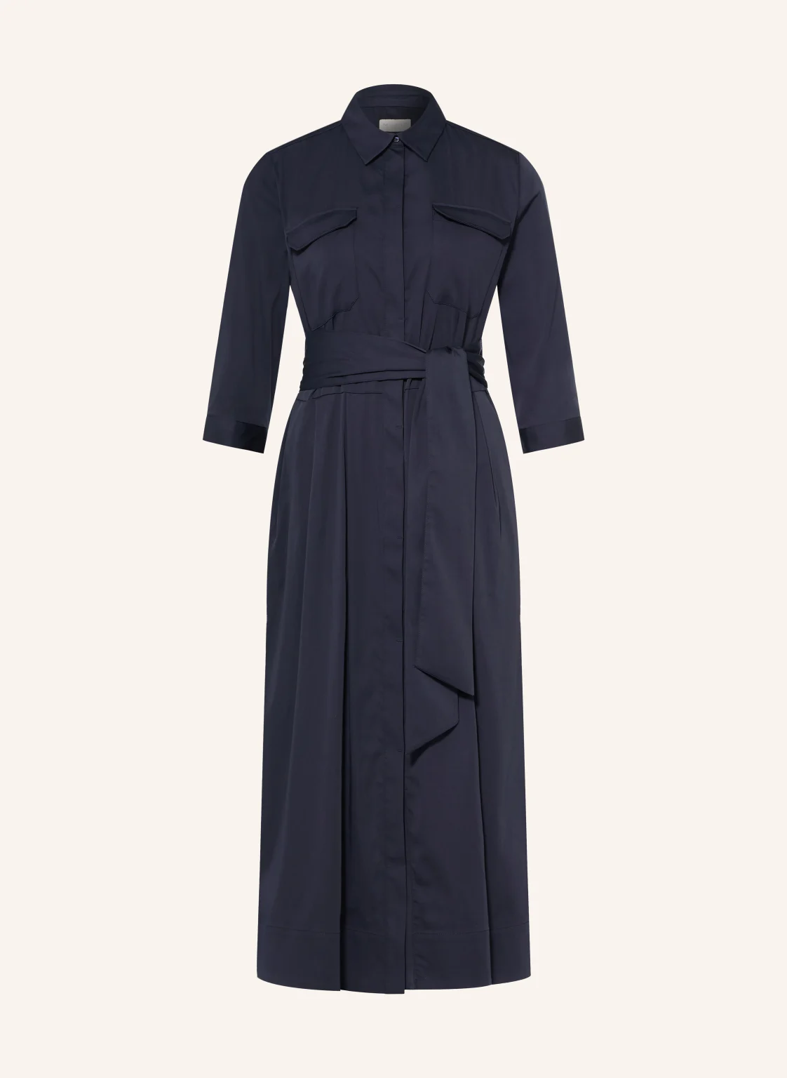 MILANO ITALY Hemdblusenkleid mit 3/4-Arm