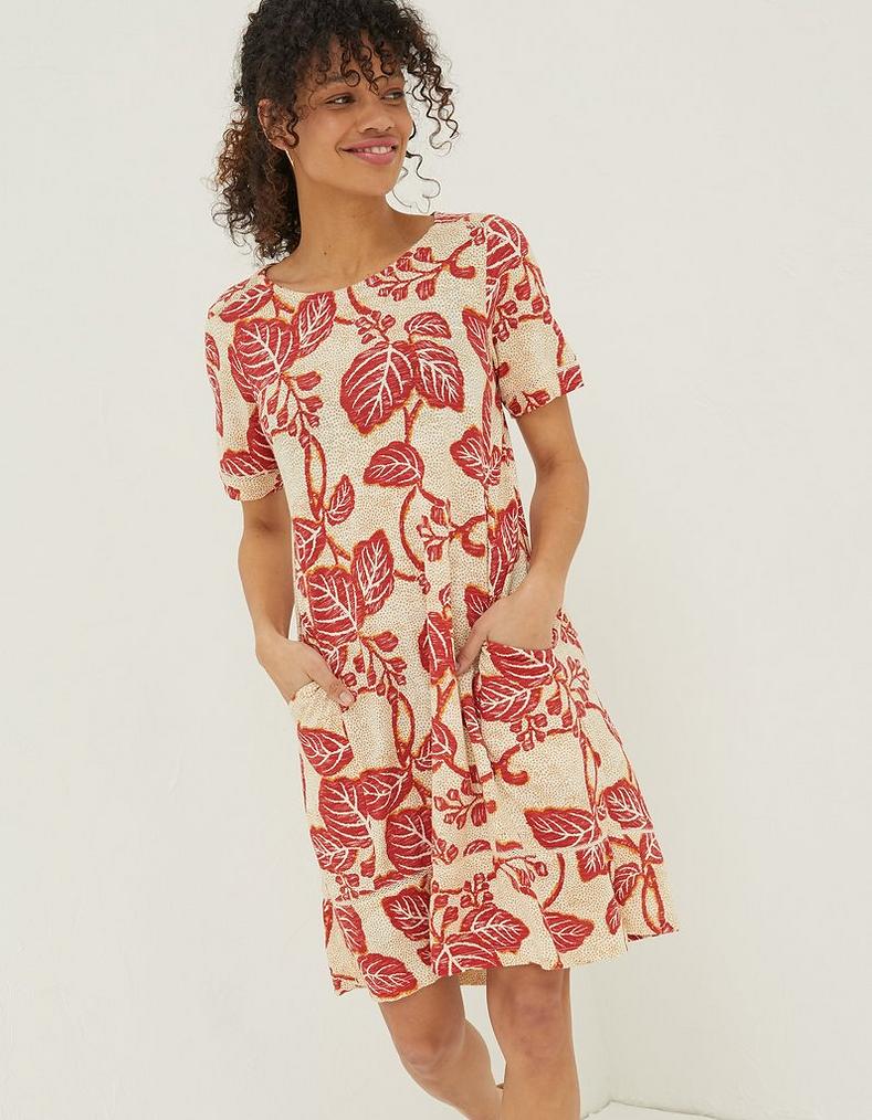 Simone Vine Jersey Dress