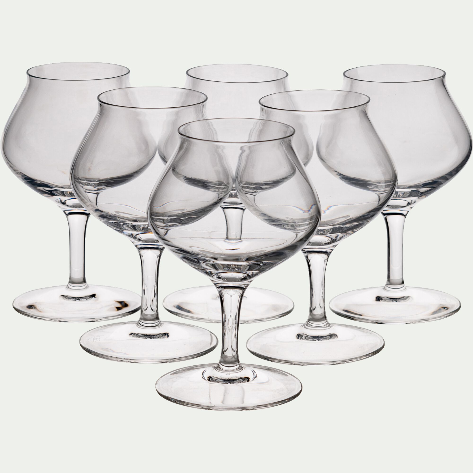 SPIRITS - Coffret de 6 verres à rhum en cristallin 17cl - transparent