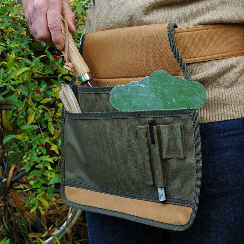 - Ceinture à outils de jardin en Polyester Vert