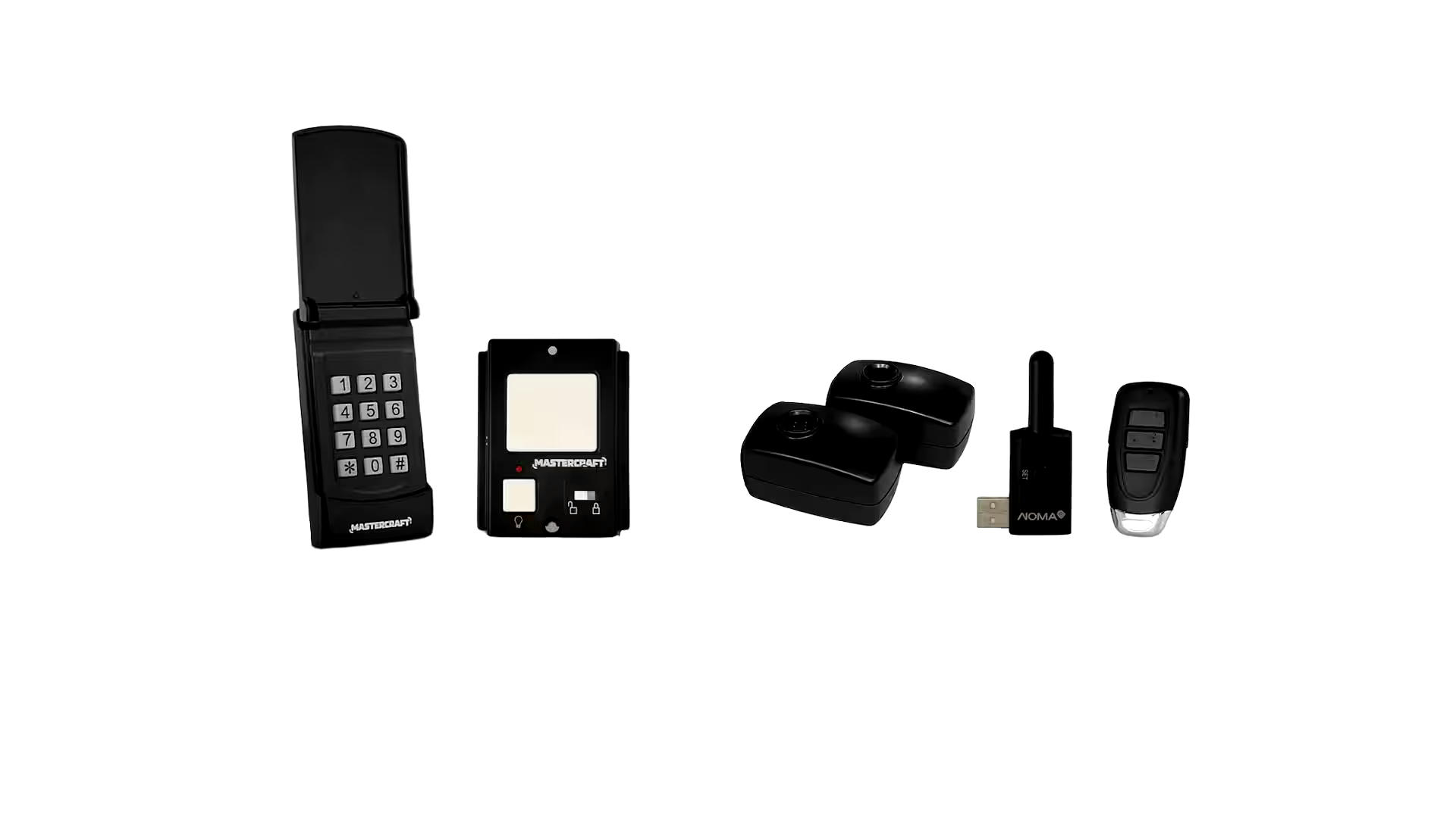 Mastercraft 1/2 HP Chain Drive Ultra Quiet Smart Garage Door Opener, Control and Monitor from NOMA iQ App