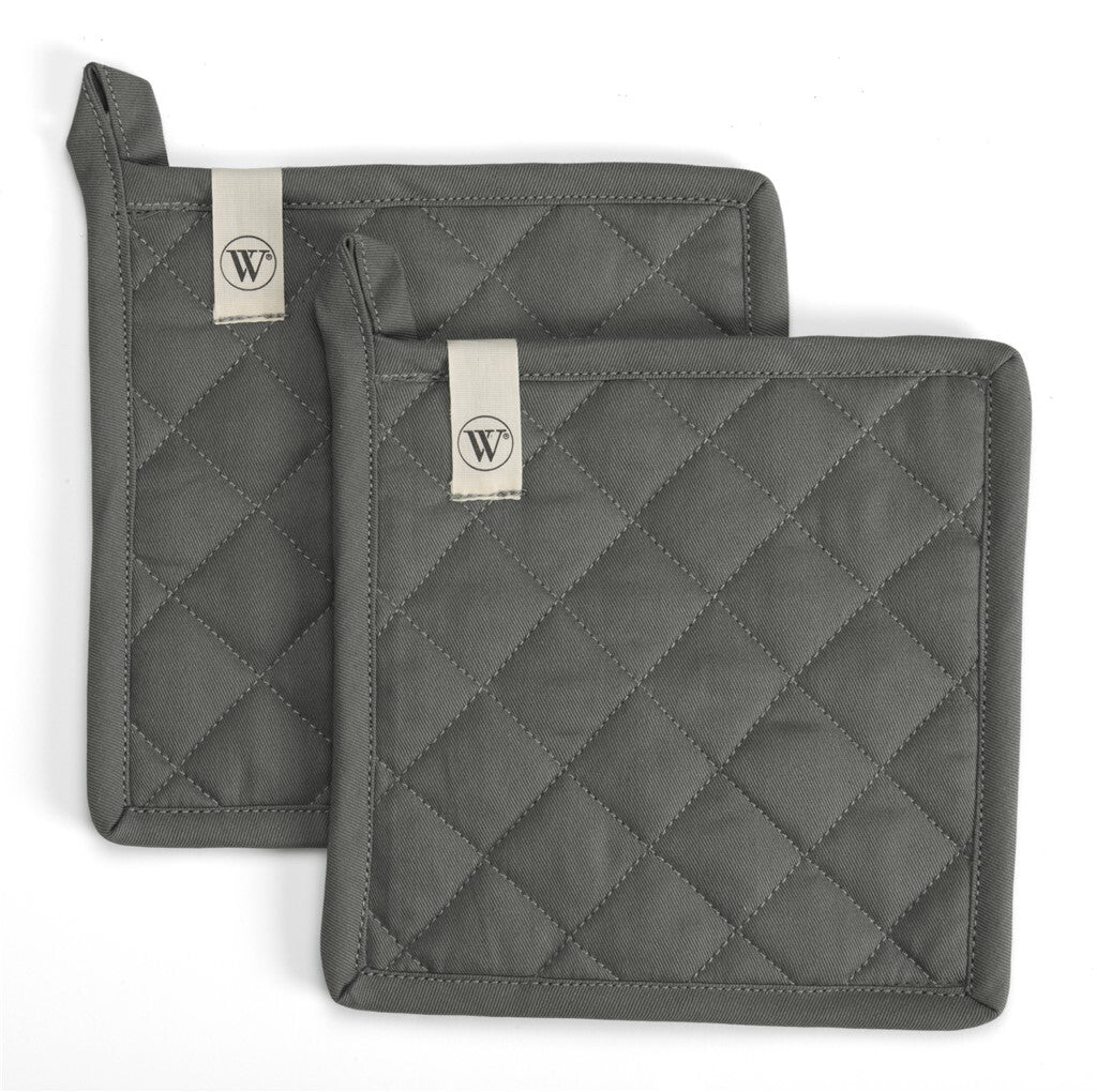 Walra - Pannenlap Cook and Trial - 2x 20x20 cm - Off Black