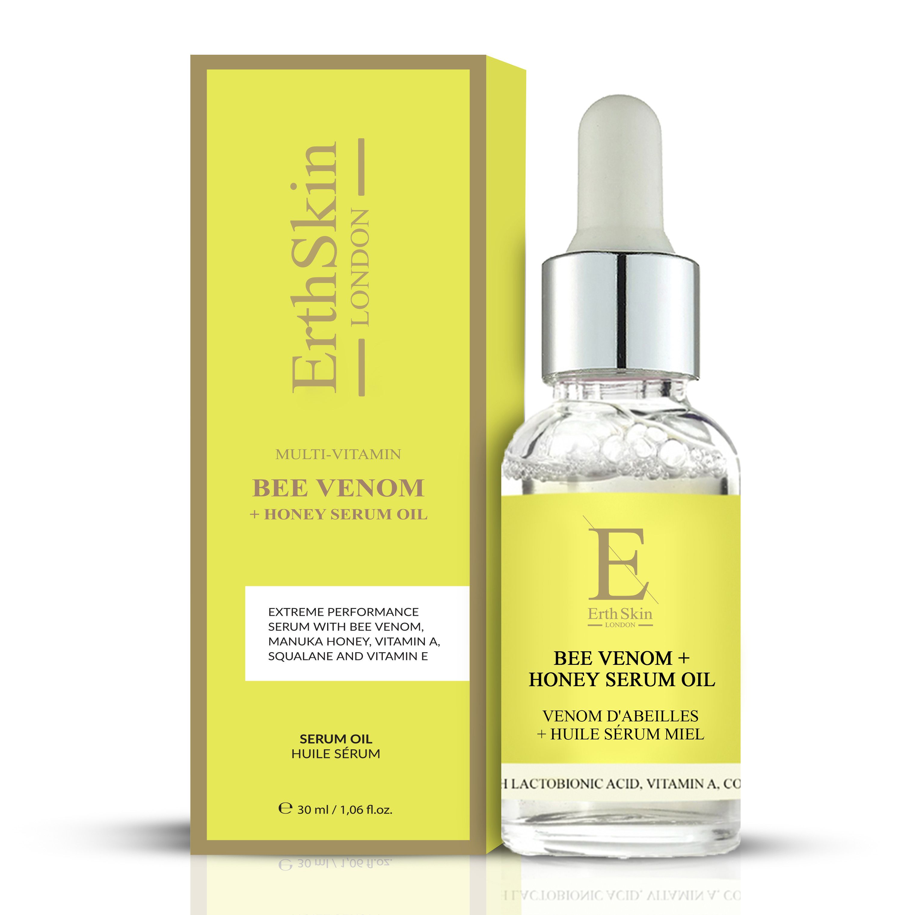 Erth Skin London ErthSkin London 2x Bee Venom   Manuka Honey Serum Oil 30ml