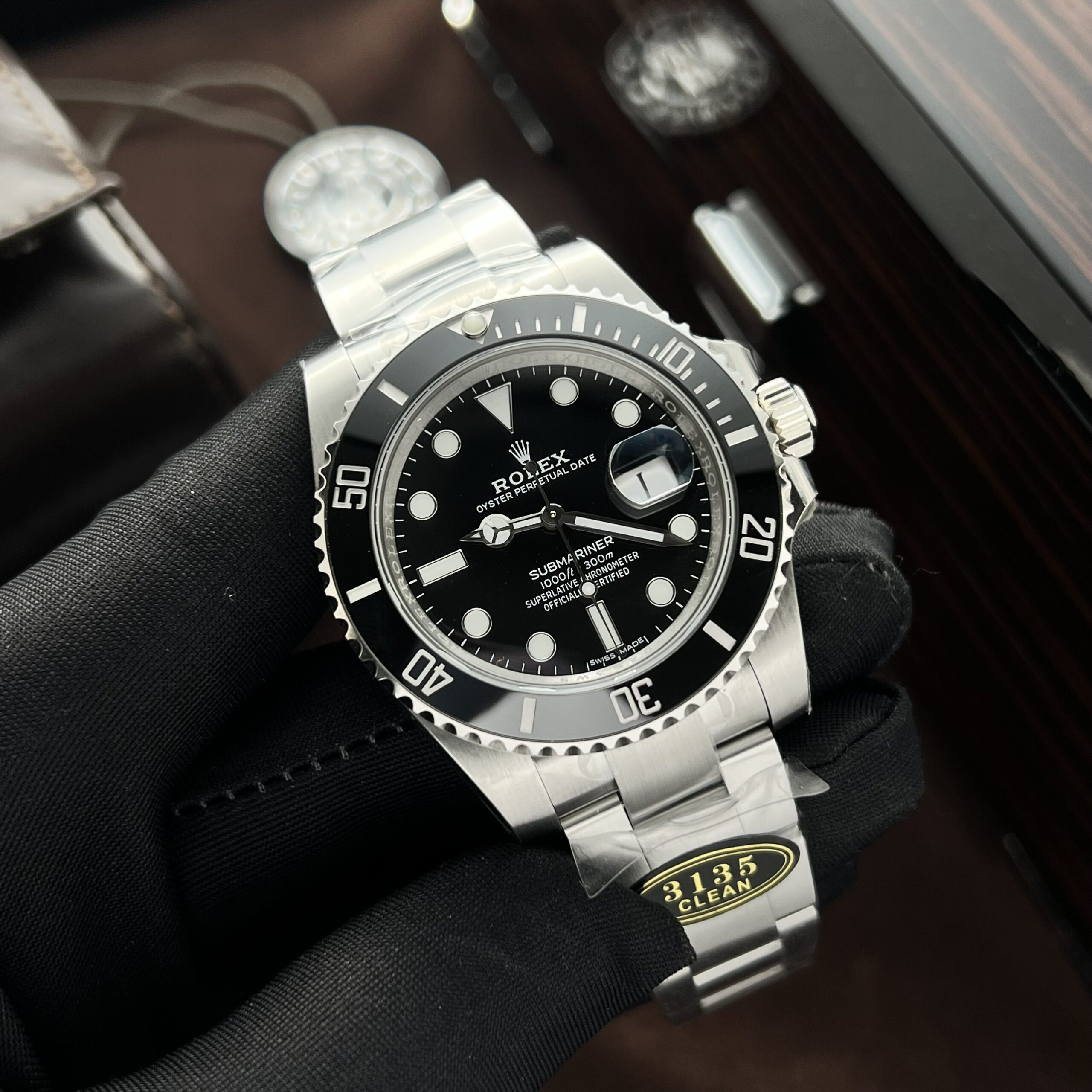 Rolex Submariner 116610LN 904L Steel Black Dial 40mm Oyster Super Clone