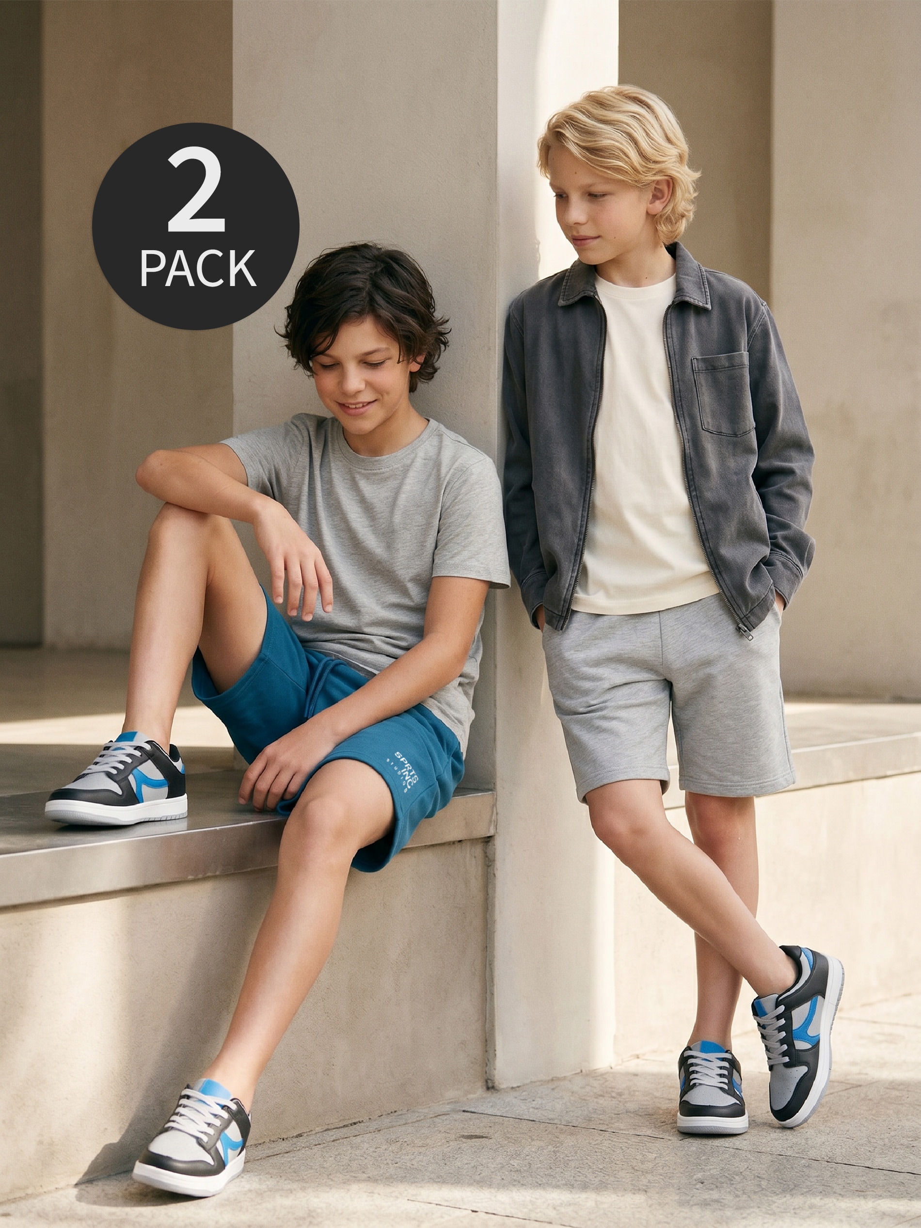 Szorty dresowe 2 pack