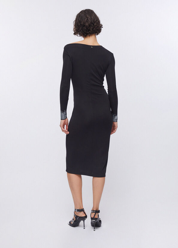 Abito elegante con strass