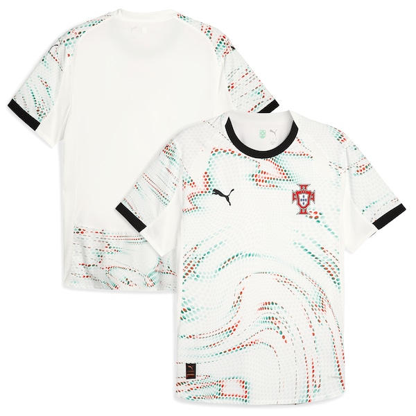 Portugal National Team Puma 2025 Away Authentic Jersey - White