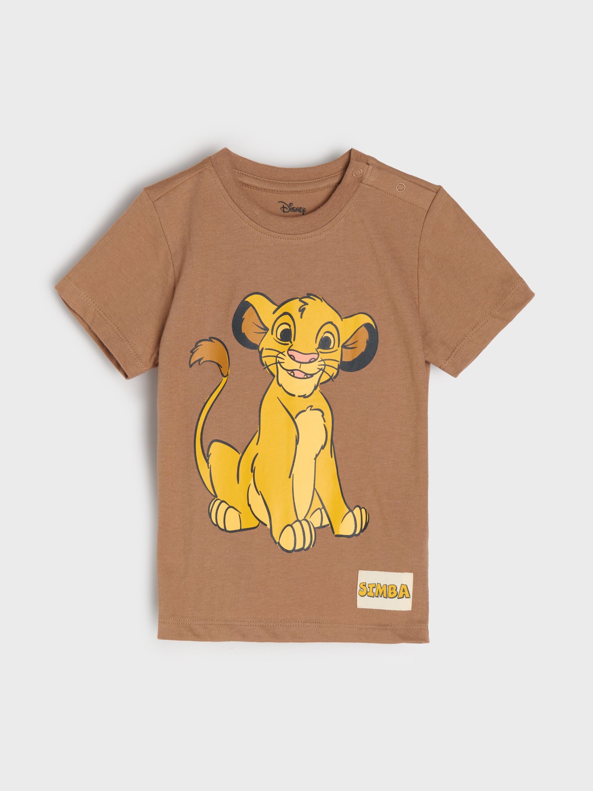 Komplet bawełniany z naszywką The Lion King