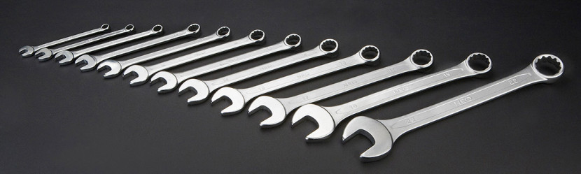 Klucze płasko-oczkowe 6-22 mm, 12 szt., NEO 09-752