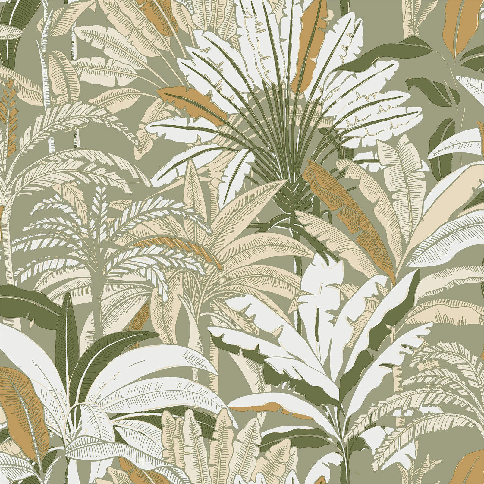 - Papier peint mural Kaki 0,53x10 mètrescm