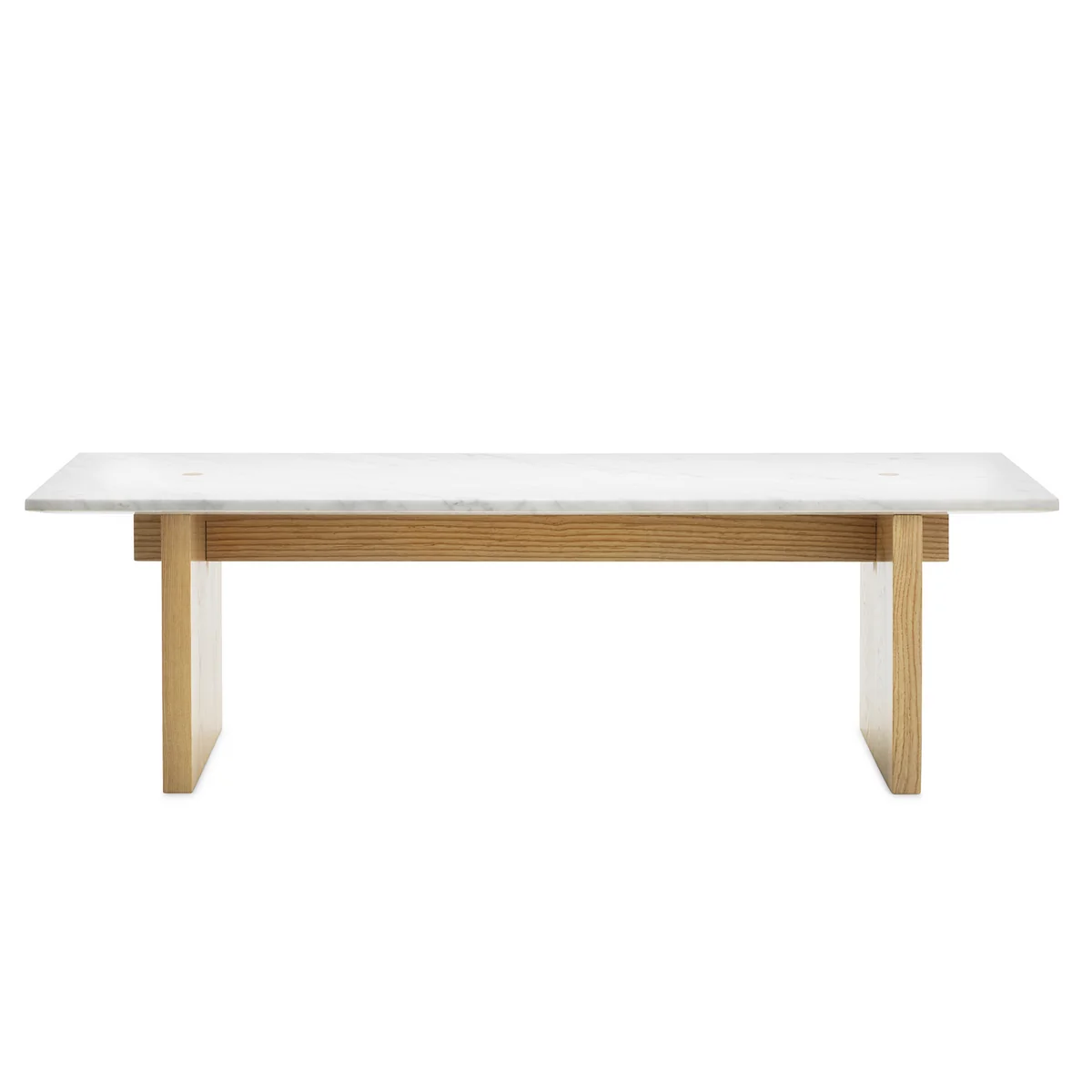 Normann Copenhagen - Solid Couchtisch, Marmor / Esche