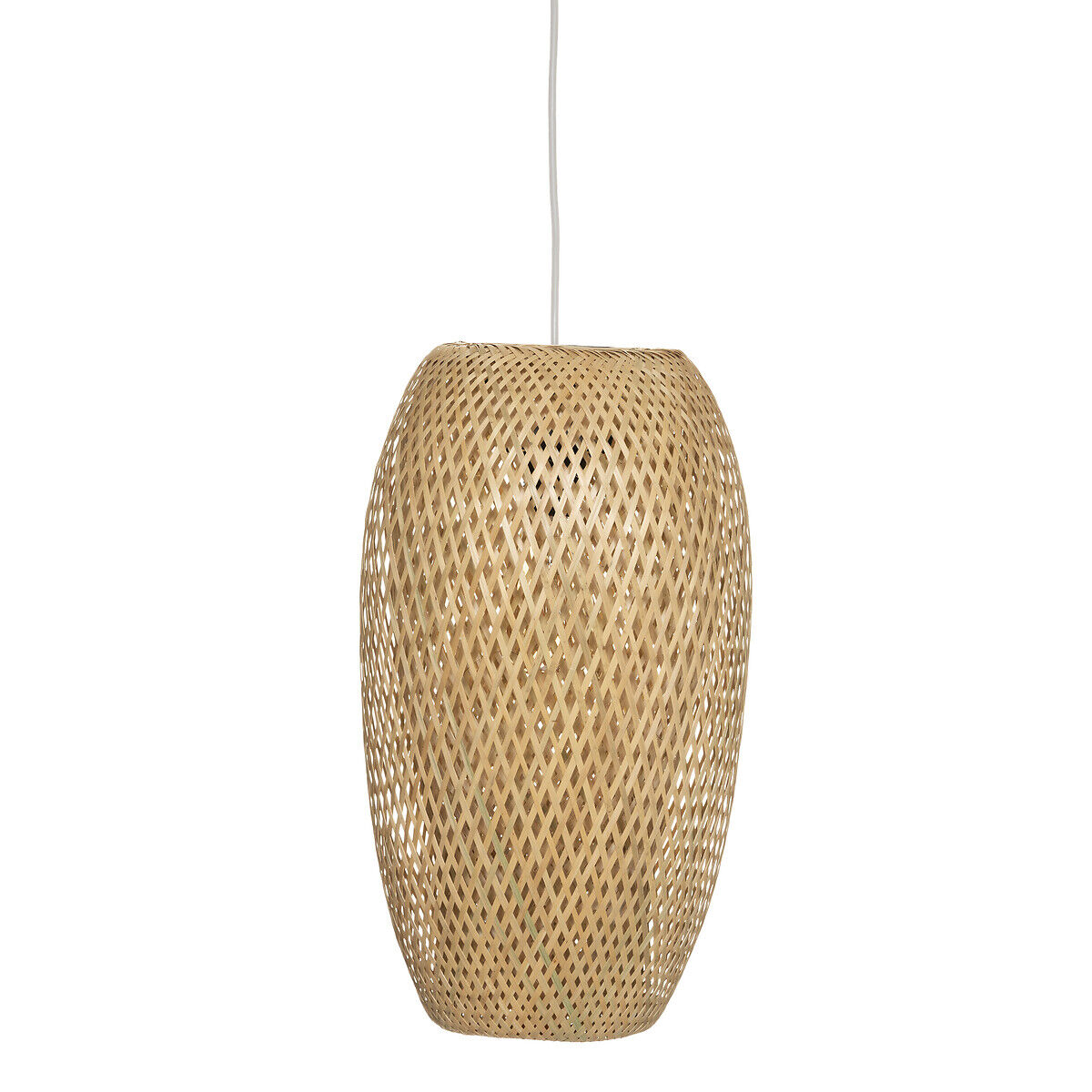 Candeeiro de teto em bambu 46cm