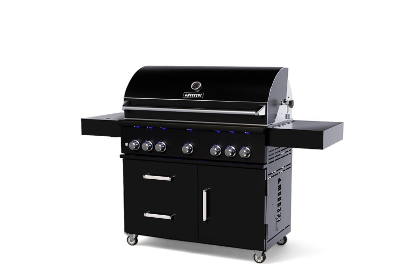 Grill ogrodowy gazowy PRO 5-palnikowy VESUVIUS 178,6x60 Marroni Grills