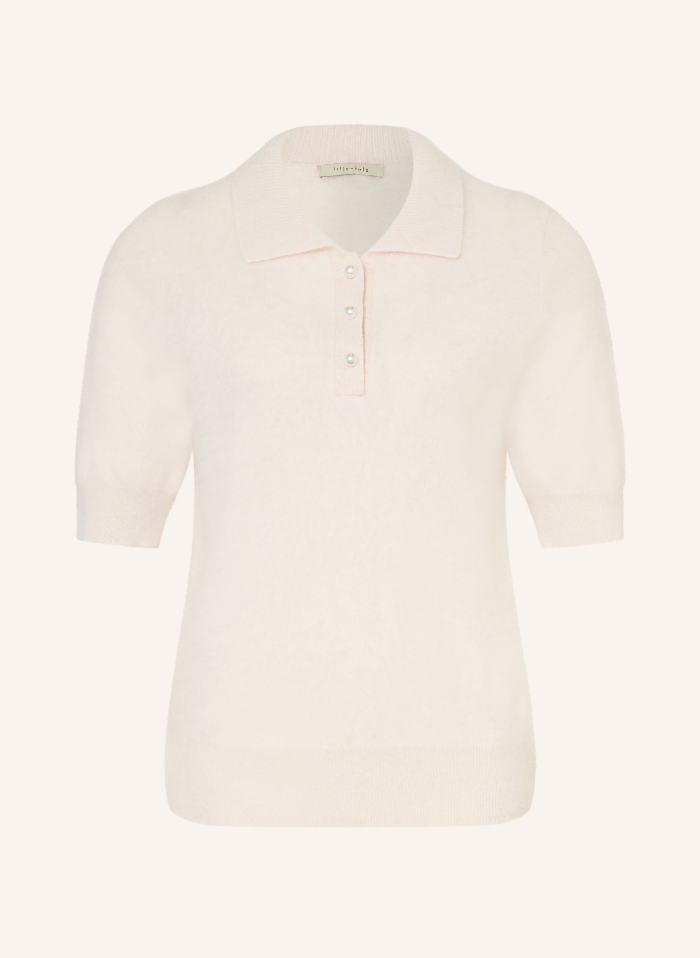 lilienfels Strick-Poloshirt aus Cashmere