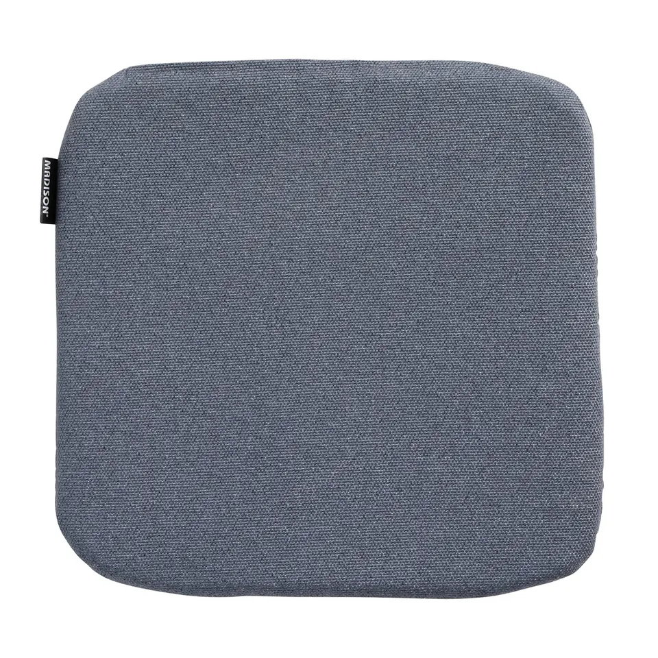 Madison - Zitkussen Manchester denim grey - Ca. 40x40 cm - Set van 4