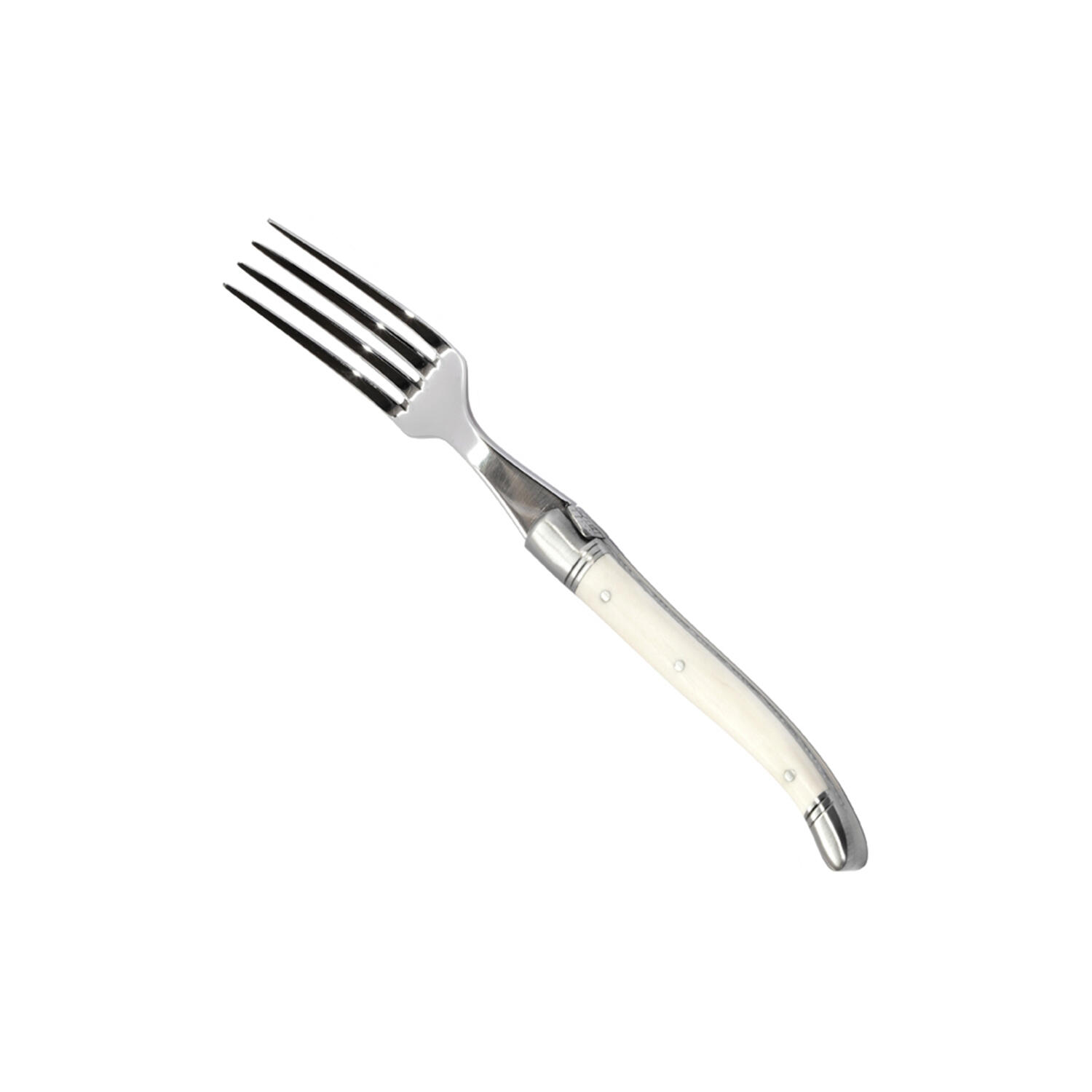 Steakgaffel, hvid ben