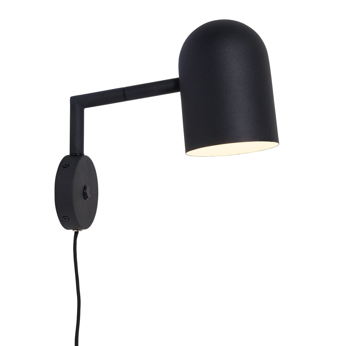 it's about RoMi wandlamp Marseille - zwart - 29x12x27cm