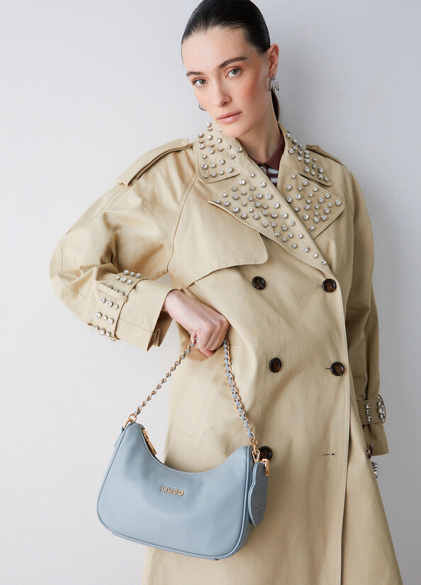 Borsa hobo piccola con portamonete