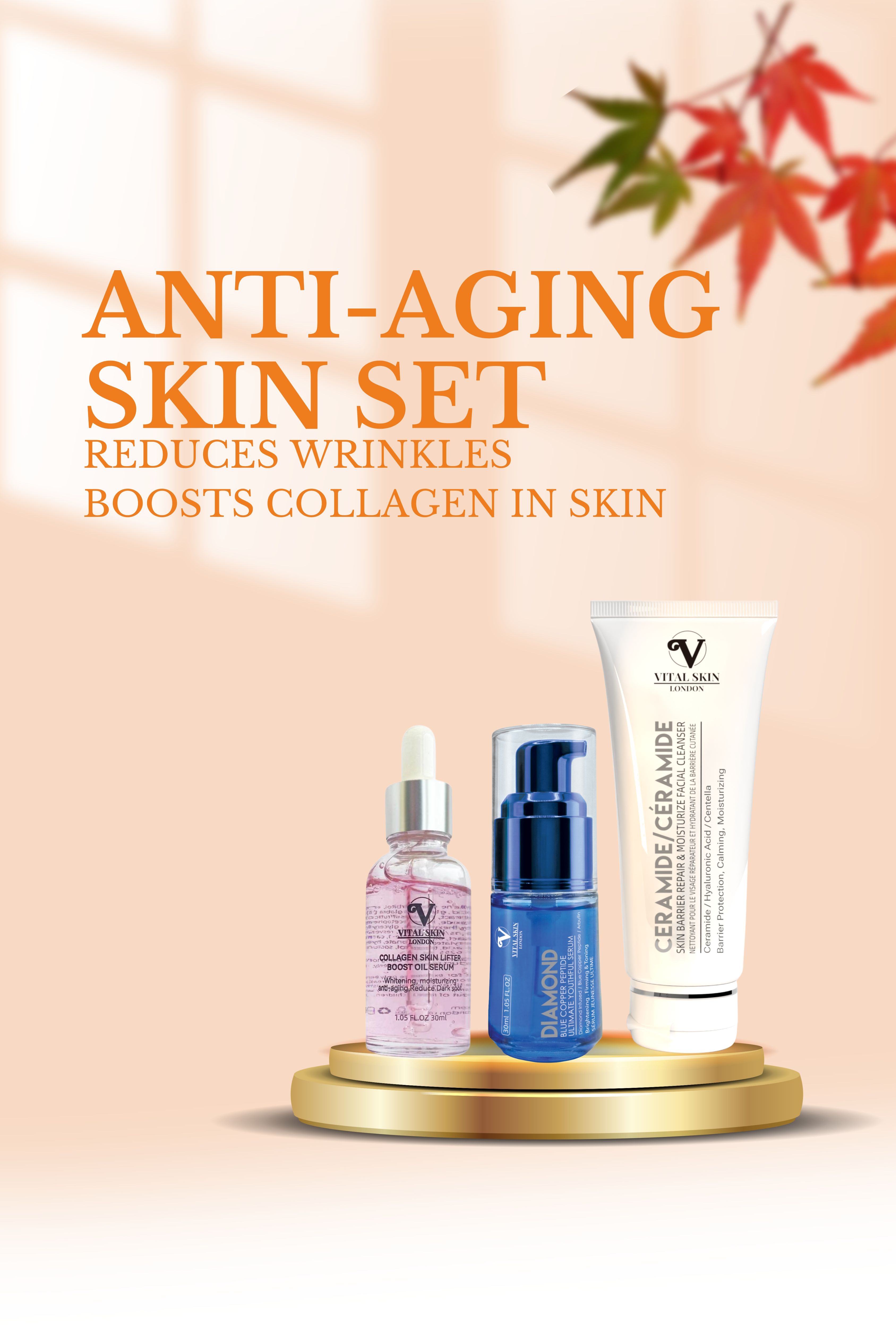 Vital Skin London Anti-Aging Skincare set