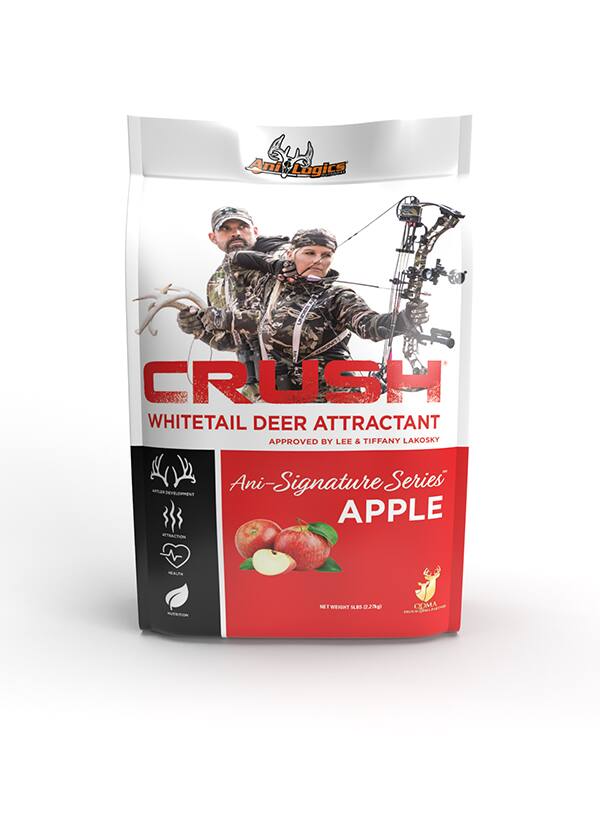 CRUSH Ani-Signature Series™ Hunting Granular Deer Attractant, Apple, 5-lb