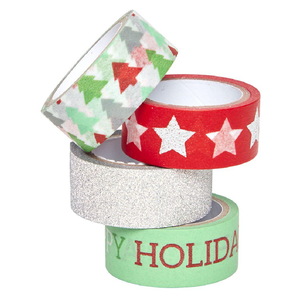 Papier adhésif déco No&euml;l