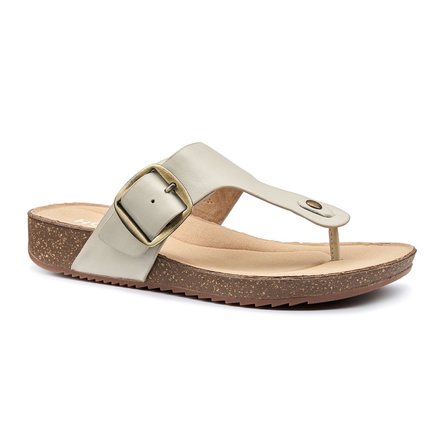 Hotter Wide Fit 'Resort' Toe-Post Sandals