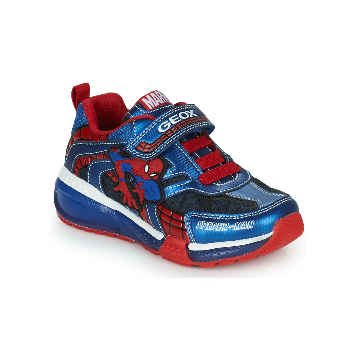 Geox - J BAYONYC BOY B - Blue / Red