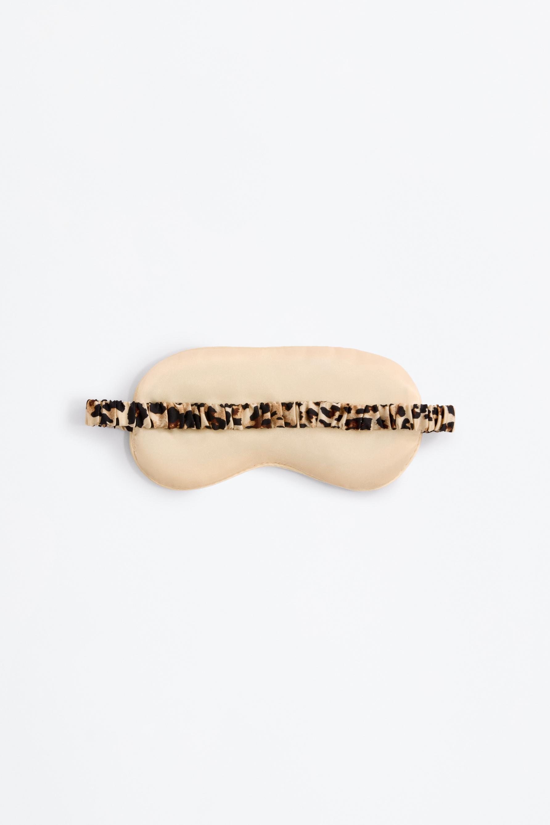 Antifaz satinado leopardo