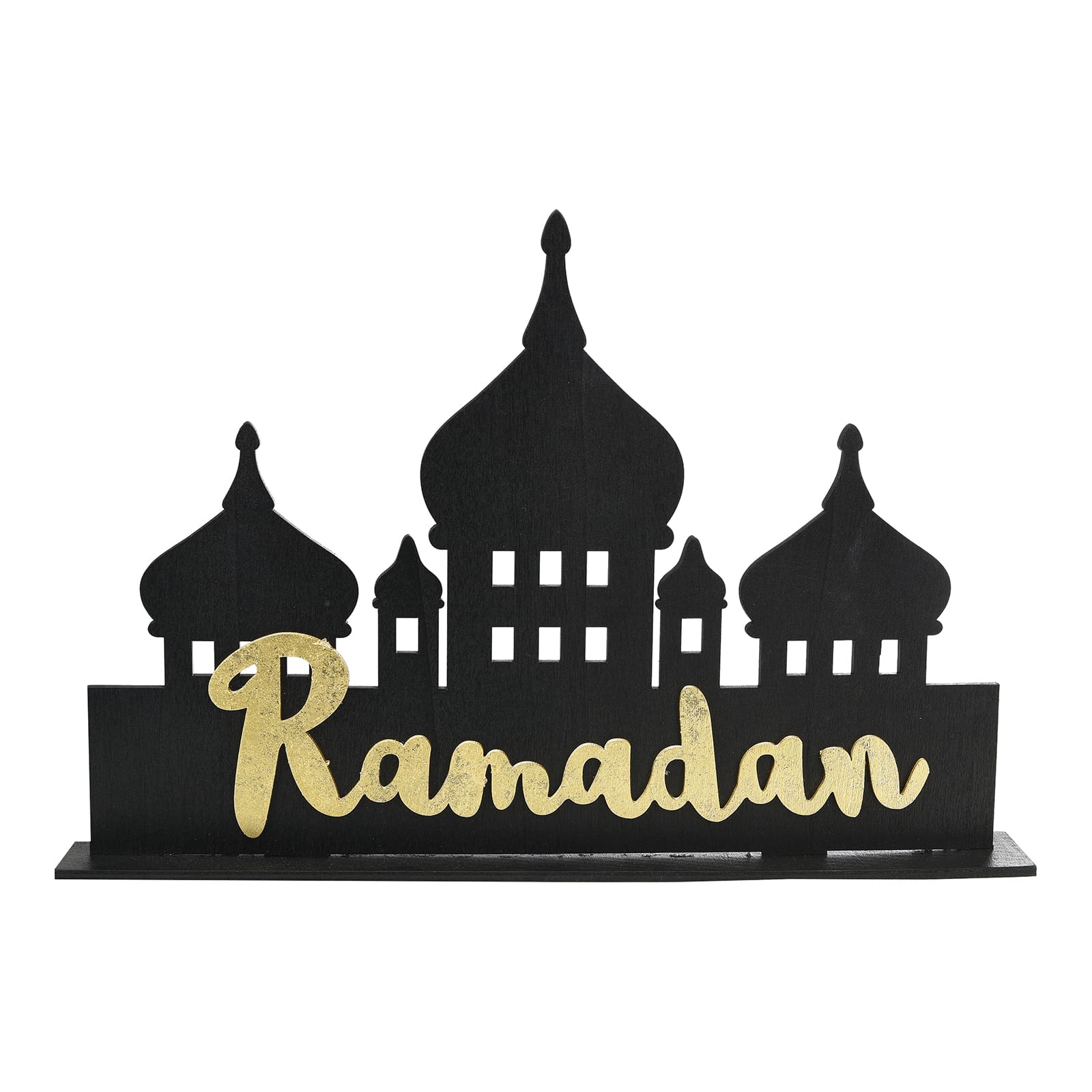 Deko-Objekt Ramadan Schwarz,B 370 x H 250 x T 50 mm