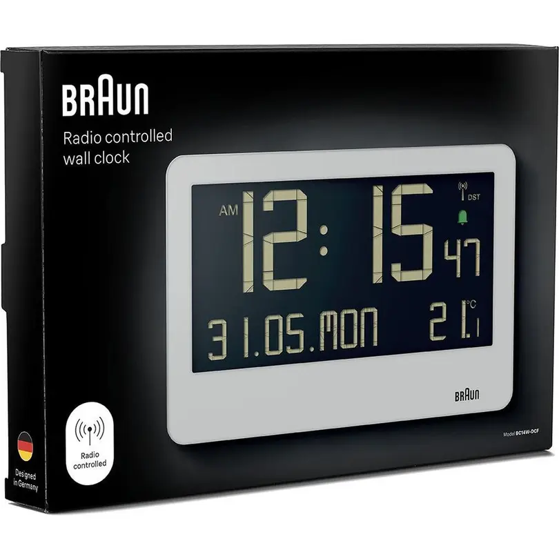 Tischuhr BC14W-DCF