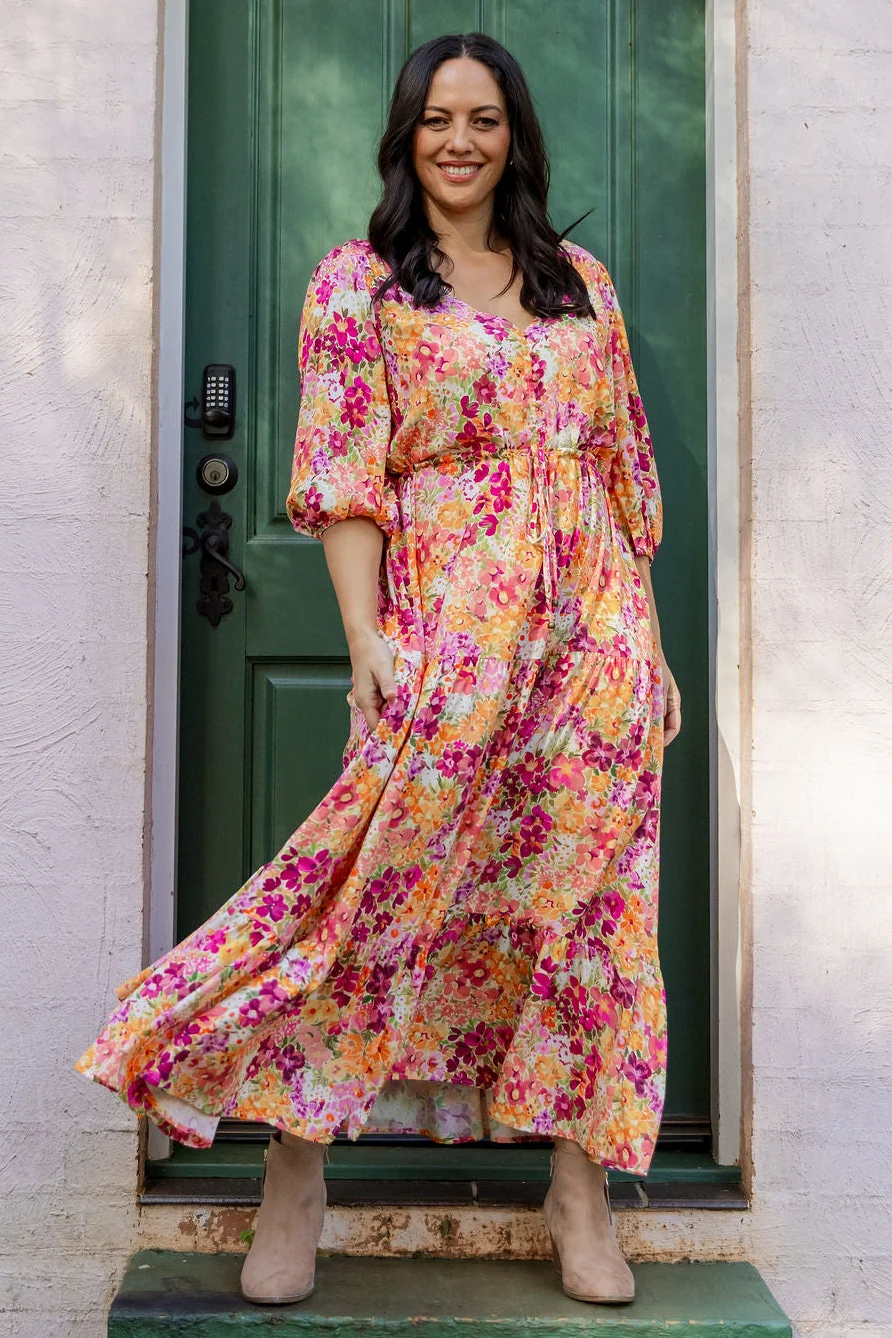 Billie Dress in Giardino Fall