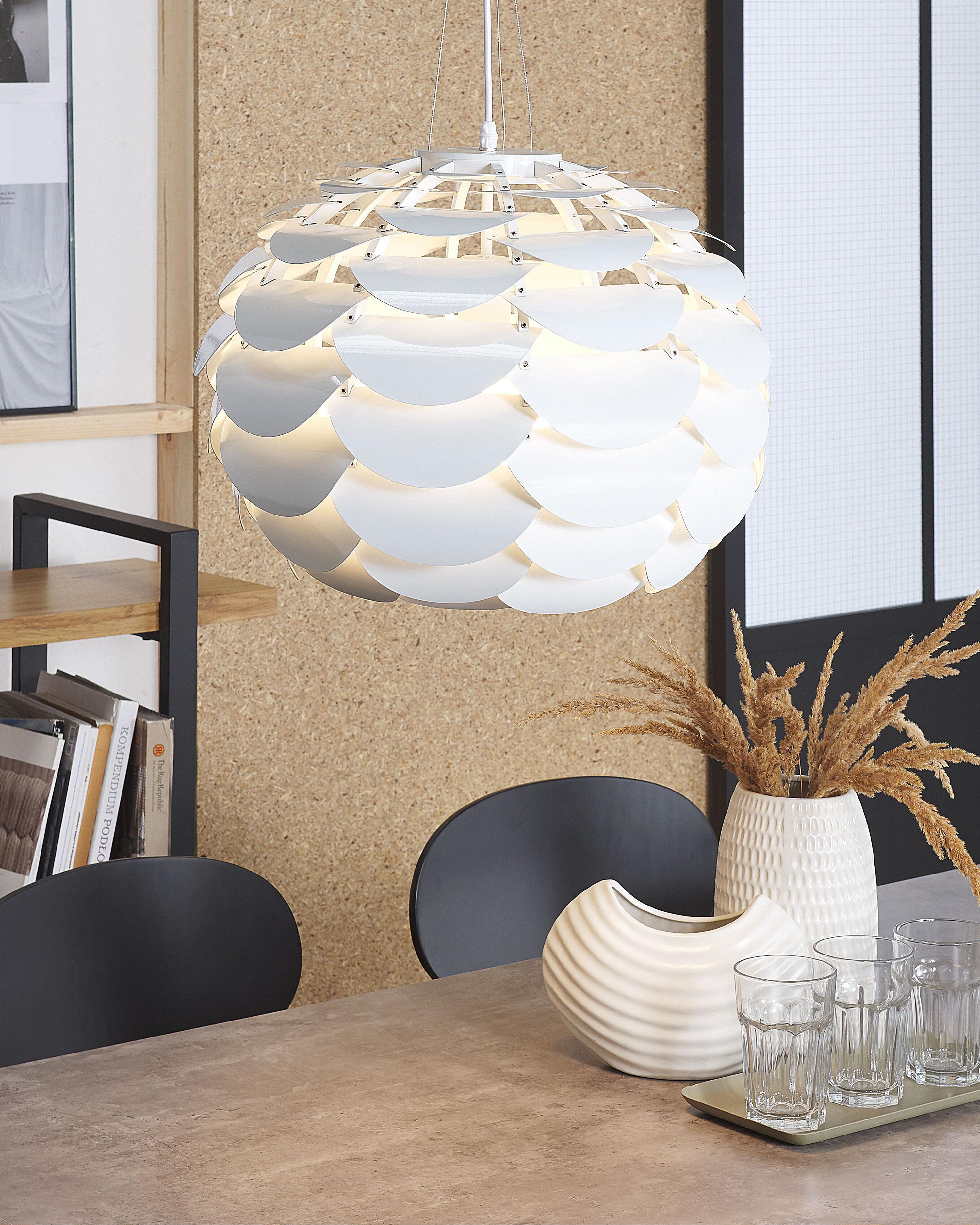 Pendant Lamp MOSELLE Metal White